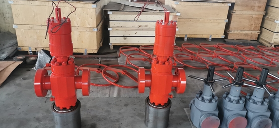 Kuyu Ekipmanı İçin 5000PSI Basınçlı Hidrolik Plaka Vana 2-9 / 16 İnç