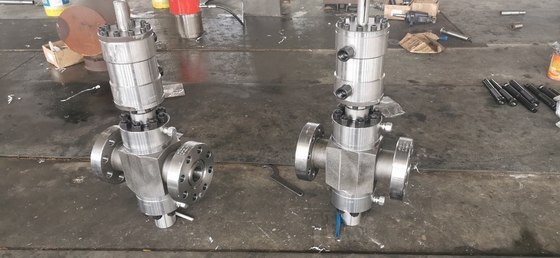Kuyu Ekipmanı İçin 5000PSI Basınçlı Hidrolik Plaka Vana 2-9 / 16 İnç