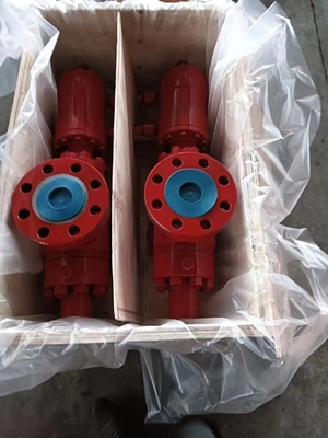 Kuyu Ekipmanı İçin 5000PSI Basınçlı Hidrolik Plaka Vana 2-9 / 16 İnç