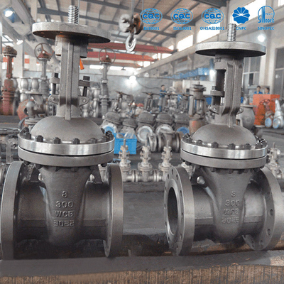 Flanş Uçları Dökme Çelik Sürgülü Vanalar ASME B16.5 Boyut 2" ila 36" API 6D