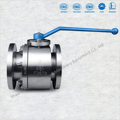 Dövme Yüzer Metal Oturmalı Küresel Vana Tasarımı API6D BS5351 ASME B16.34