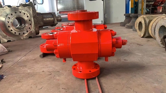 Karbon Çelik Kapı Valfi El Flat Valf 4 1/16 Inch Basınç 10000PSI