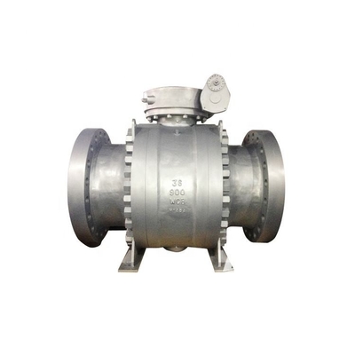 API 6D API 608 Hatay çelik 3 Parça Trunnion Ball Valve Flange Sonları
