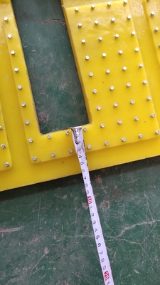 Özel PU Anti Skid Mat 30mm ZP275 Sondaj için Döner Masa