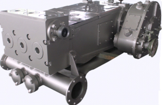 Asitlendirici kırılma kamyonu için KTZ-600L Tip 600HP Üç Silindirli Sünger Pompası