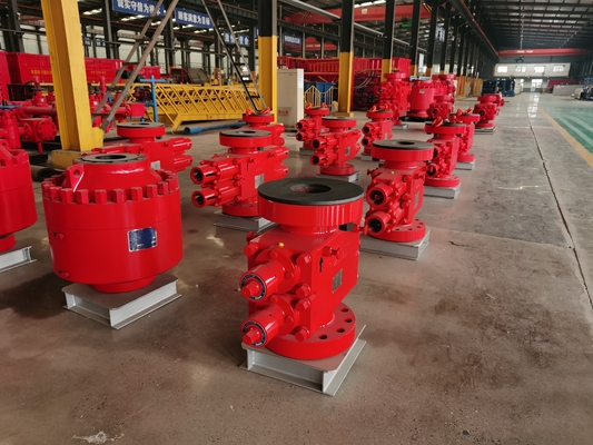 Manual Double Ram BOP Basınç 5000PSI 7-1/16 "Petrol Alanı Buhranı Patlama Önleyicisi