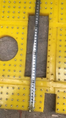 27 1/2 inç Anti Kayma Mat Döner Masa Sarı Renkli 2100MM*1600MM Mat