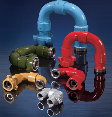 1 inç 60 tip alaşımlı çelik döner eklemler için dövme iş basıncı 5000 PSI API 16C COC petrol sondajı için dövme süreci sağlar