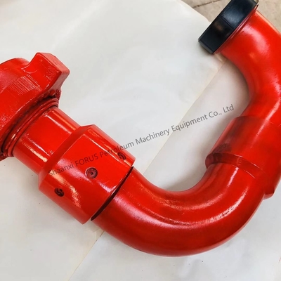 Alloy Steel Forged API 16C Standard 3 Inch 50 Type Long Radius Swivel Joint for Oilfield Drilling Test Report Sağla