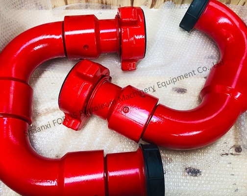 Alloy Steel Forged API 16C Standard 3 Inch 50 Type Long Radius Swivel Joint for Oilfield Drilling Test Report Sağla