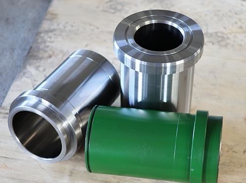 Petrol sahası sondajı için tek metal kaplama çamur pompası kaplama özel çelik malzemesi