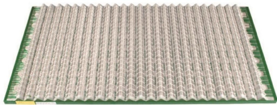 Piramit Ekran Dalga Tipi  FLC500 Petrol Alanı Sondaj Şaker Ekran Ağı