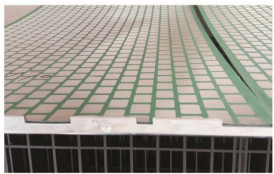 Düz ekran  FLC2000 Petrol sahası sondajı  Shaker ekranları