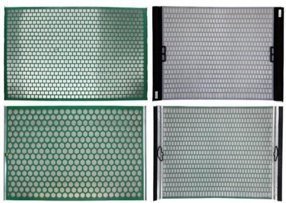 Petrol sahası sondajı için kanca şeridi düz ekran FLC2000 Shaker Screen Mesh
