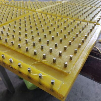 Poliüretan Özel Döner Tabla Kaymaz Mat PU Malzeme Aşınmaya Dayanıklı Uyumlu ZP275 Endüstriyel Ekipman Kullanımı