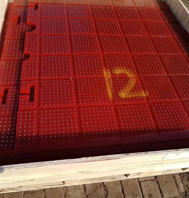 Döner Masa Kayma Karşıtı Mat Petrol Alanı Buharlama Platformu Polyurethane Malzemesi