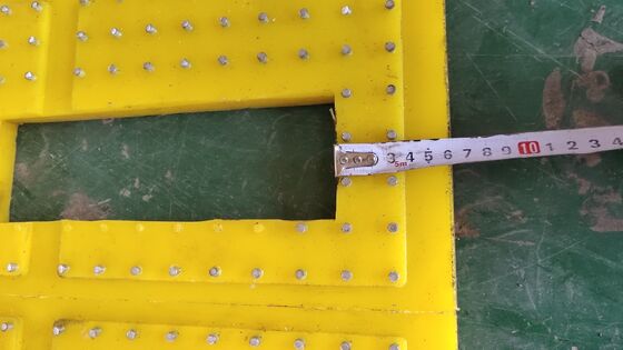 Döner Masa Kayma Karşıtı Yatak Zamanında Teslim Polyurethane 30mm Kalınlığı