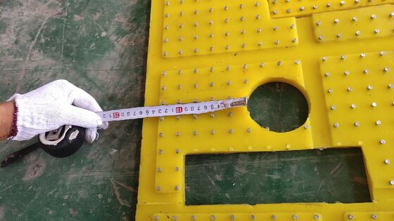 Döner Masa Kayma Karşıtı Yatak Zamanında Teslim Polyurethane 30mm Kalınlığı