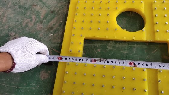 Döner Masa Kayma Karşıtı Yatak Zamanında Teslim Polyurethane 30mm Kalınlığı