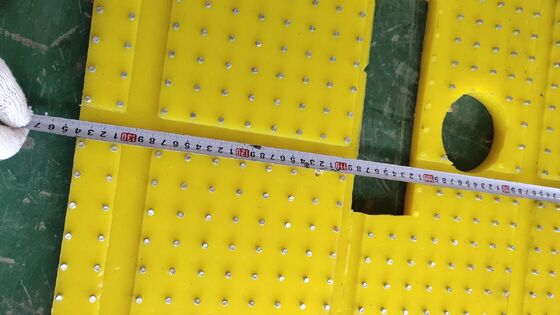 Döner Masa Kayma Karşıtı Yatak Zamanında Teslim Polyurethane 30mm Kalınlığı
