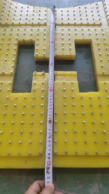 Yağ Direnci Döner Masa Kayma Karşıtı Mat Sıkı Kalite Denetimi Polyurethane 30mm Kalınlığı
