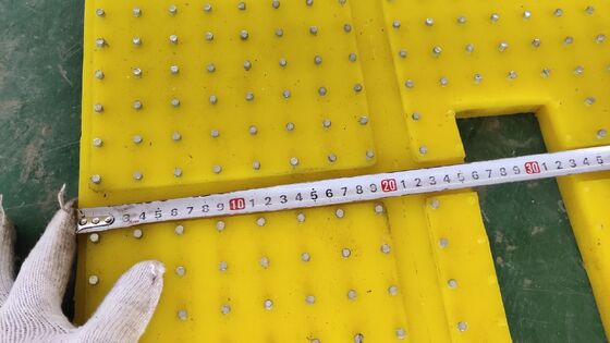 Yağ Direnci Döner Masa Kayma Karşıtı Mat Sıkı Kalite Denetimi Polyurethane 30mm Kalınlığı