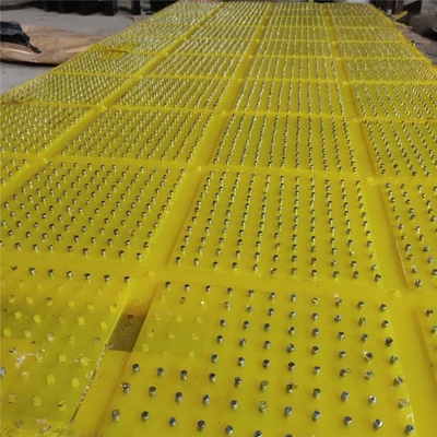 Sarı 83"X74" Kaymaz Mat Petrol Sondaj Endüstriyel