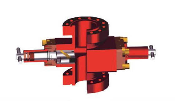 Döküm Yapısı Patlama Önleyici Sistem 7 1/16"-26 3/4'' Ram BOP