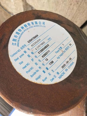 Katı Bar Özel Alaşımlı Çelik AISI4145H OD 4" ila 15"