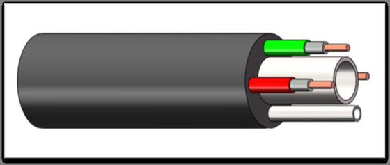 0.25'' ila 0.625'' Hidrolik Kontrol Hattı Petrol Sondajı 316L 2205 13Cr 825 2507