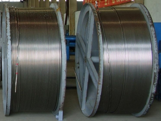 825 1/8" Yuvarlak Paslanmaz Çelik Kılcal Boru Petrol Sondajı